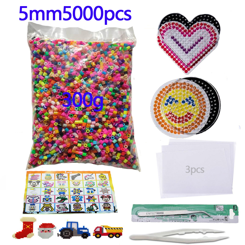 Kids Education Template - 5000pcs large 5mm Hama Beads (2