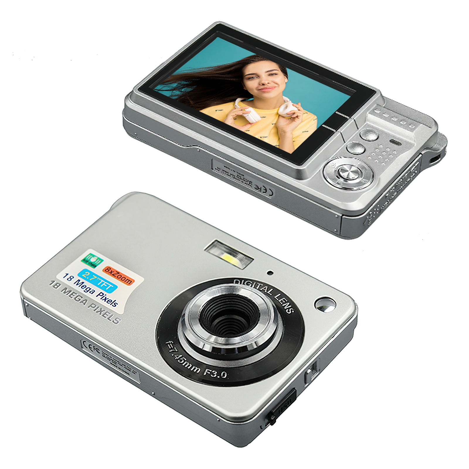 Kids Education News - Digital Camera Video recorder Camcorder 18MP
