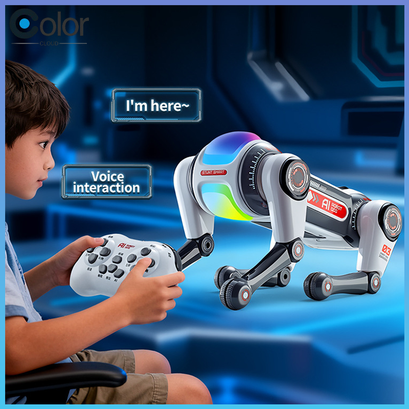 Kids Education Toy - Stunt Remote Control Robot Dog Ai