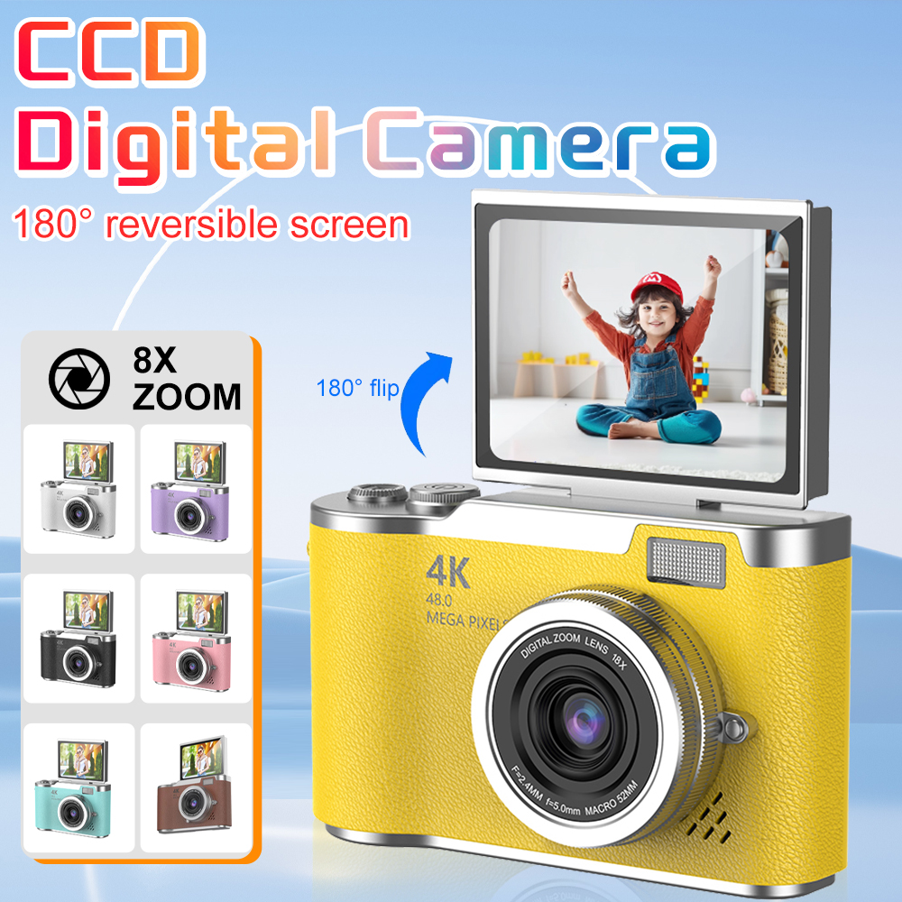 Kids Education News - Digital Camera 8X Digital Zoom Vintage