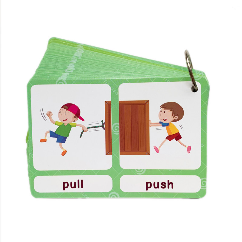 The 100 Groups Opposites Flash - Kids Education Toy avaliação e preço