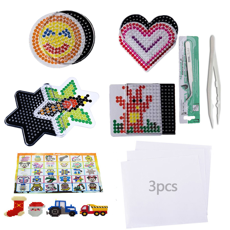 5000pcs large 5mm Hama Beads ( - Kids Education Template avaliação e preço