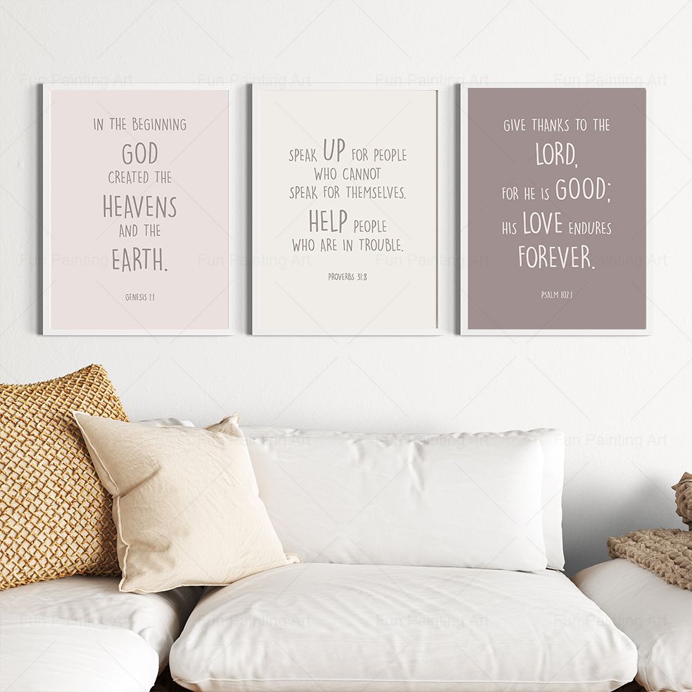 Kids Bible Verse Quotes Prints - Kids Education Quotes avaliação e preço