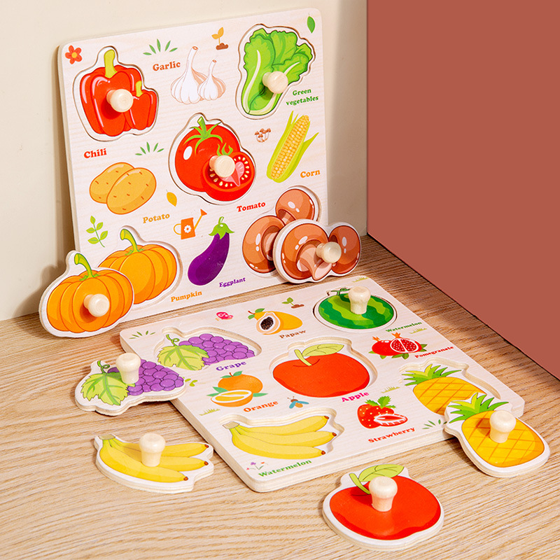 Montessori Wooden Puzzles Toys - Kids Educational Box avaliação e preço