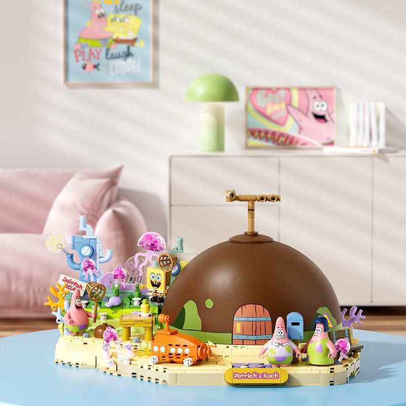Spongebob Patrick Star Rock Ho - Kids Education Toy avaliação e preço