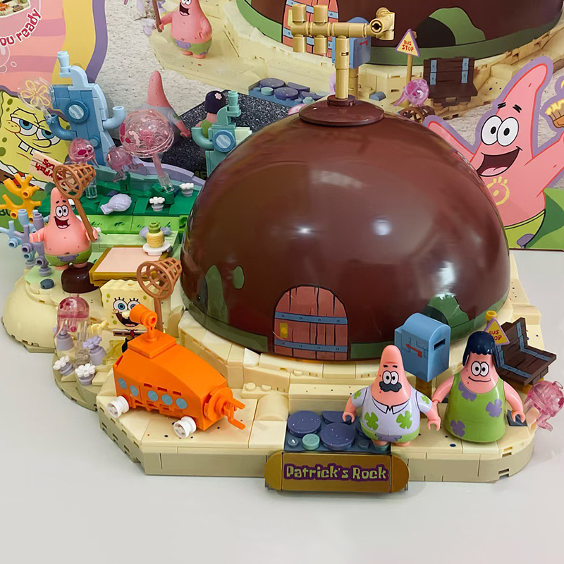 Spongebob Patrick Star Rock Ho - Kids Education Toy avaliação e preço