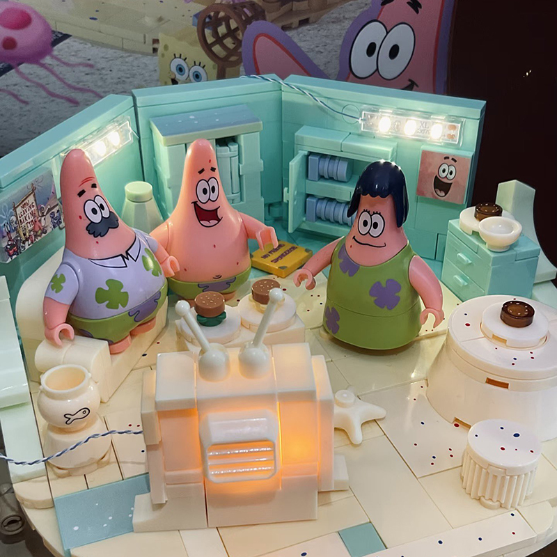 Spongebob Patrick Star Rock Ho - Kids Education Toy avaliação e preço