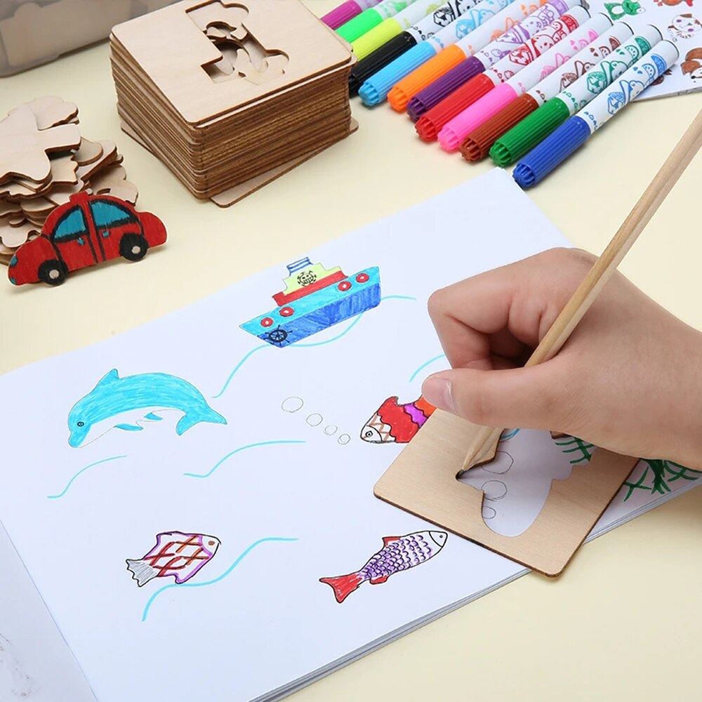 20pcs Montessori Kids Toys Dra - Kids Education Template avaliação e preço