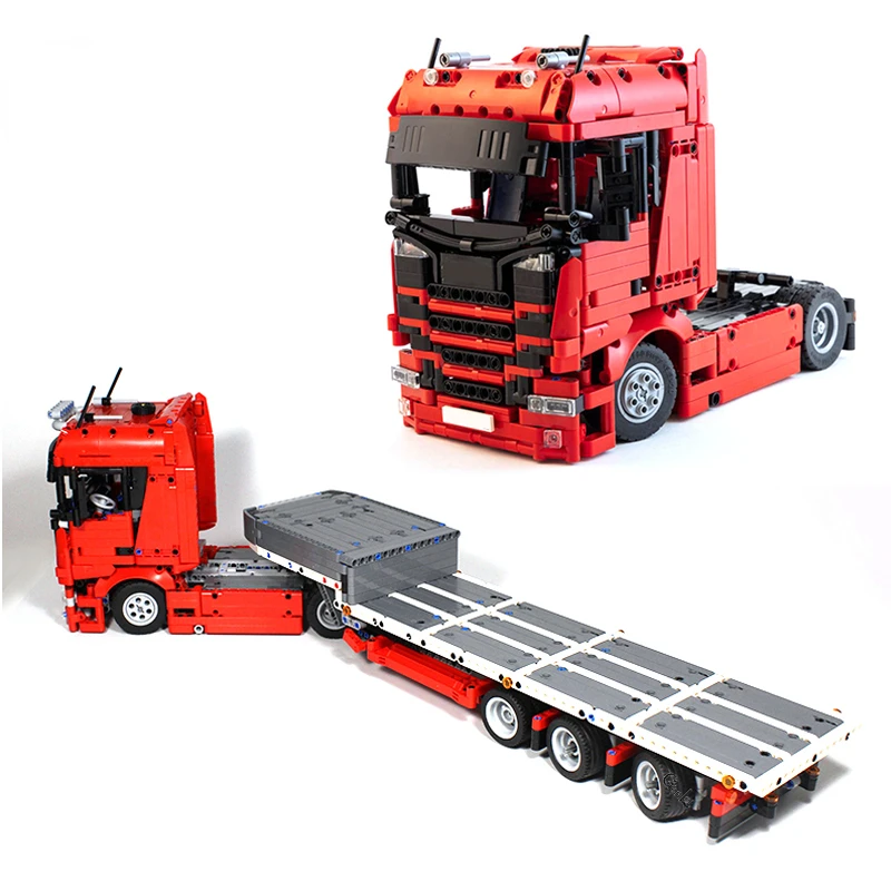 Customed MOC Model SCA Truck w - Kids Education Book Pdf avaliação e preço