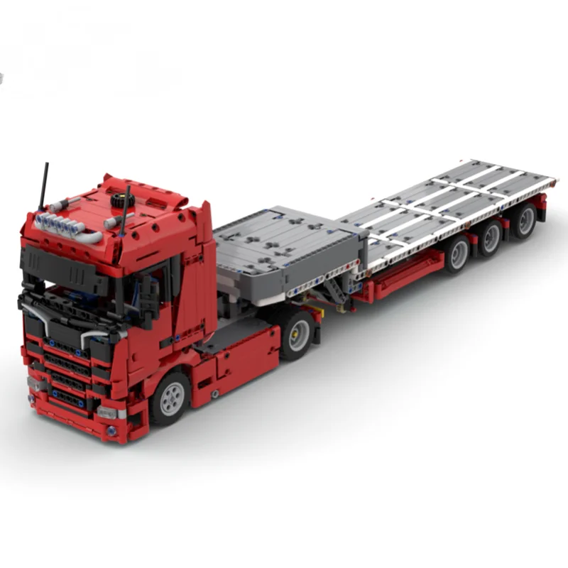 Customed MOC Model SCA Truck w - Kids Education Book Pdf avaliação e preço
