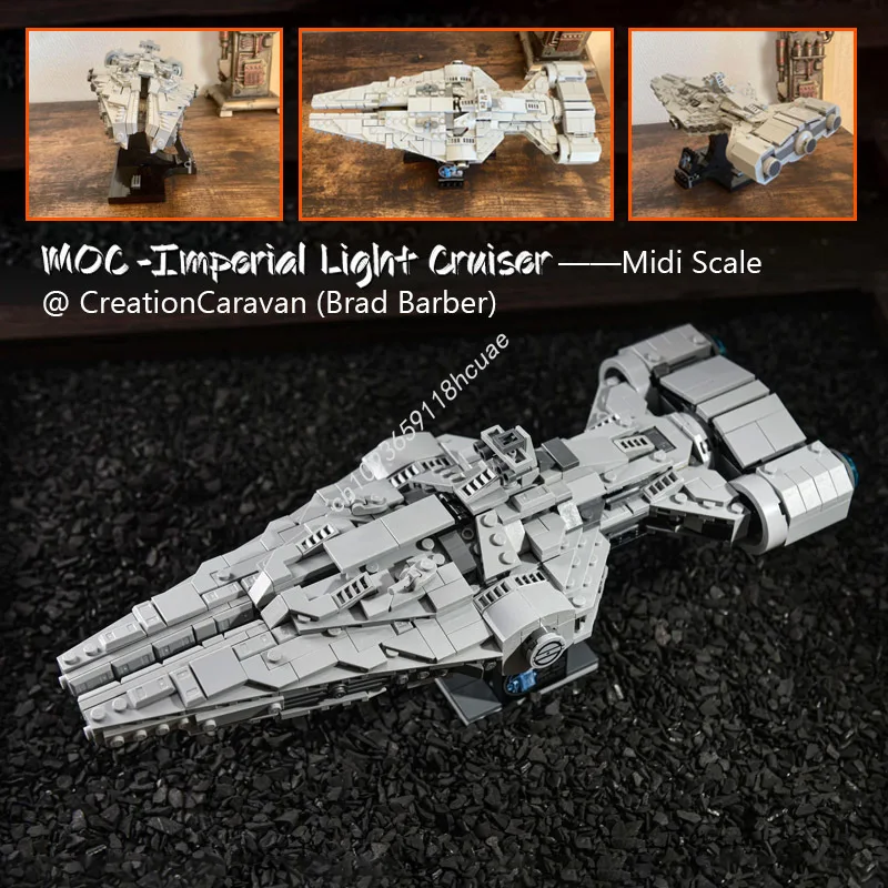 NEW 654PCS MOC Space Imperial  - Kids Education Book Pdf avaliação e preço