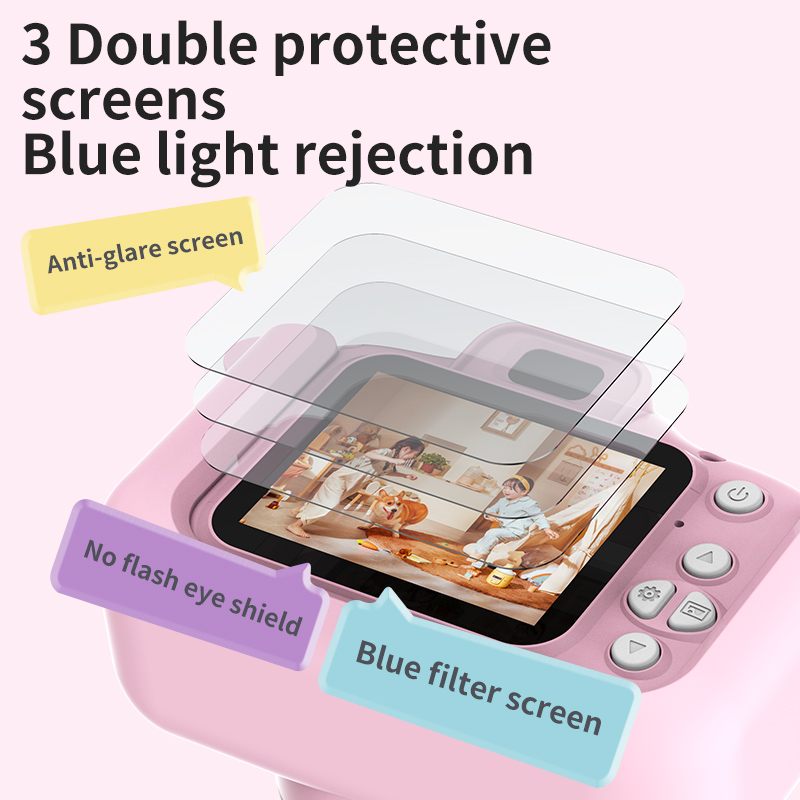 1080P HD Kids Camera Toys 2-In - Kids Education News avaliação e preço