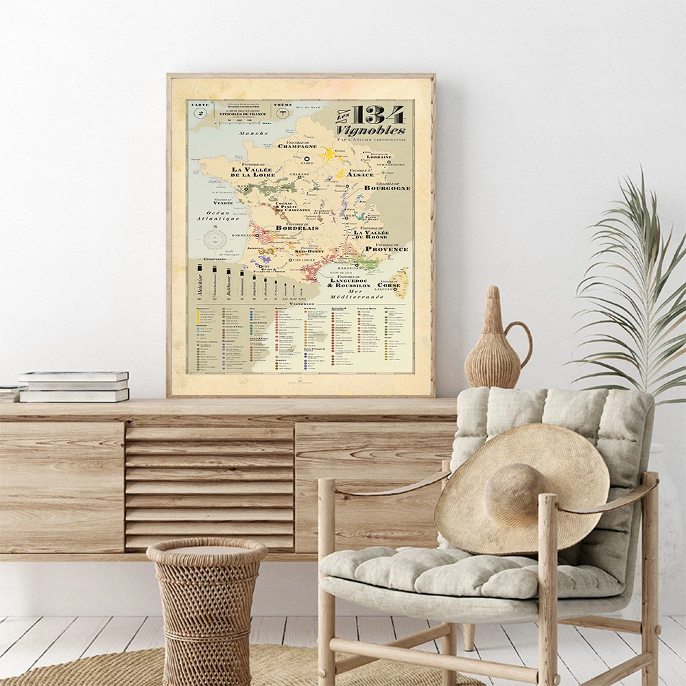 Retro Map Europe City Vines Ma - Kids Education Quotes avaliação e preço