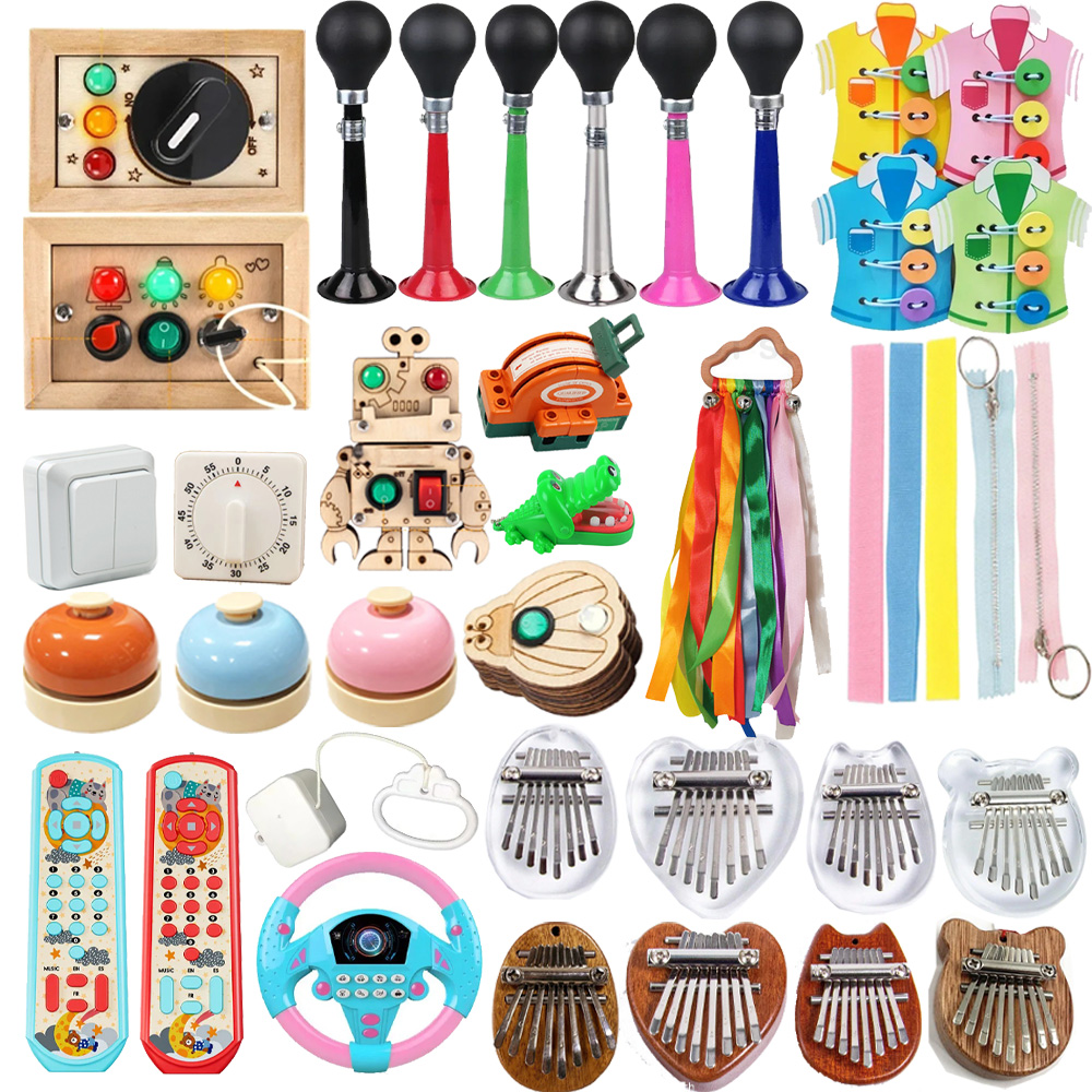 1 piece DIY Montessori Busy Bo - Kids Educational Box avaliação e preço