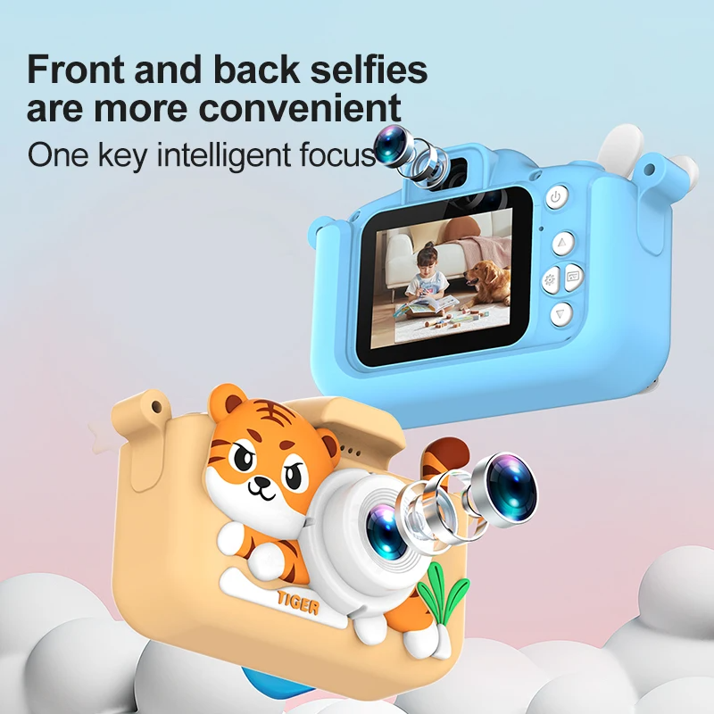 Kids Mini Camera Cartoon Tiger - Kids Education News avaliação e preço
