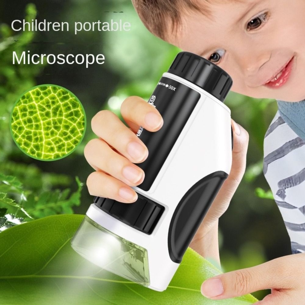 Handheld Kids Microscope Zoom  - Kids Definition Of Education avaliação e preço