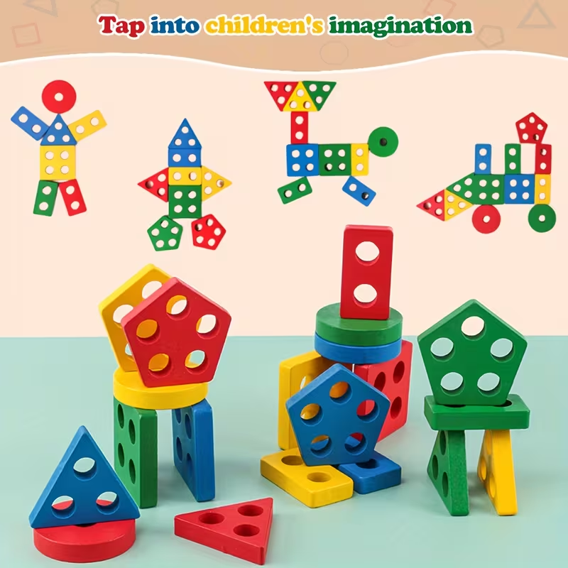 Montessori Wooden Games Baby T - Kids Educational Box avaliação e preço