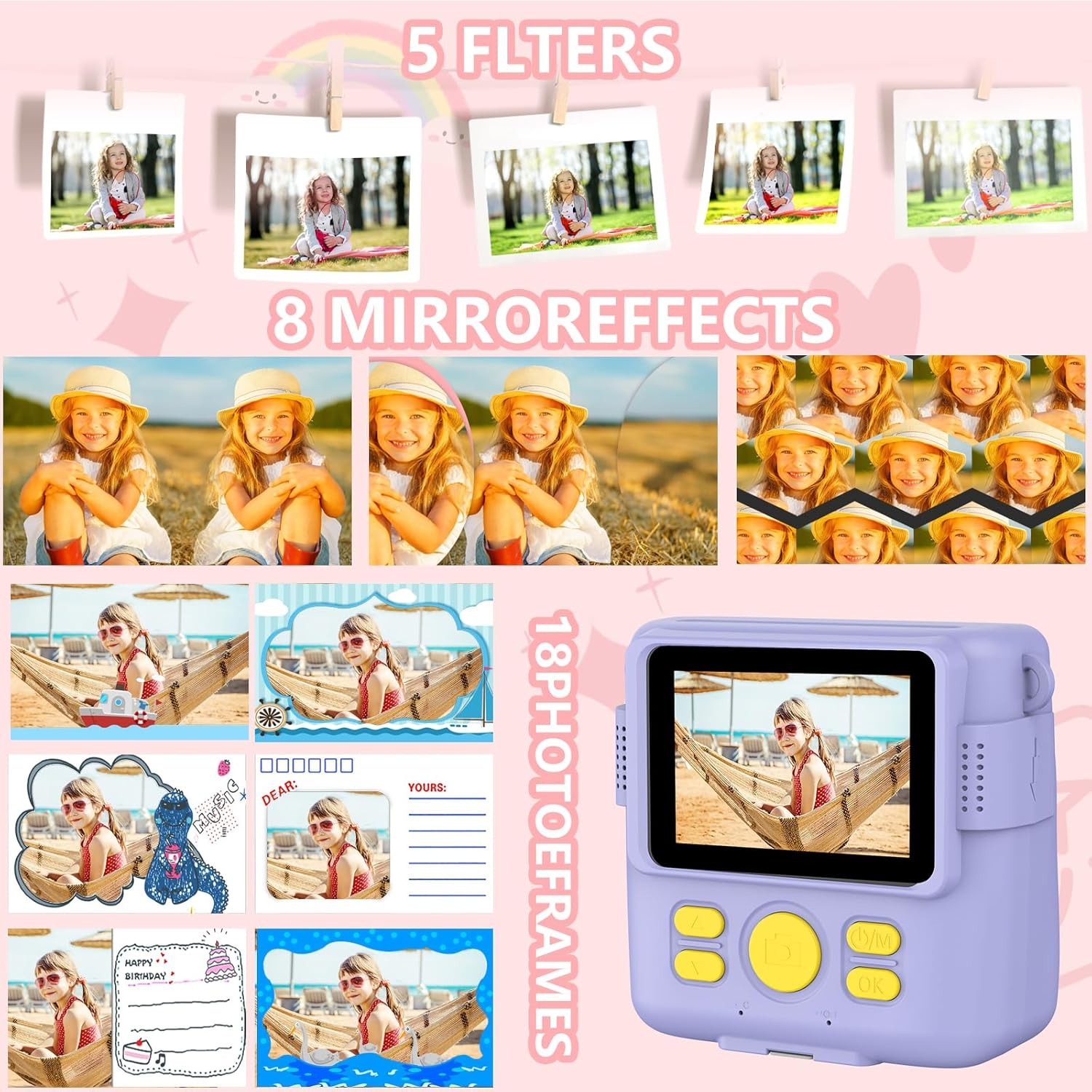 InstantPrint Camera for Kids C - Kids Education News avaliação e preço