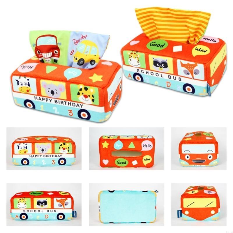 54DA Sensory Pull Tissue Box T - Kids Educational Box avaliação e preço