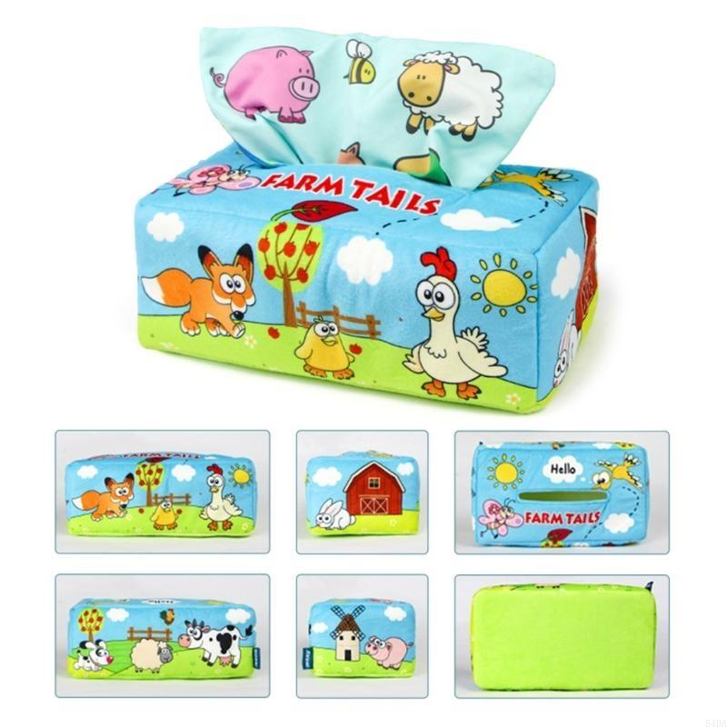 54DA Sensory Pull Tissue Box T - Kids Educational Box avaliação e preço