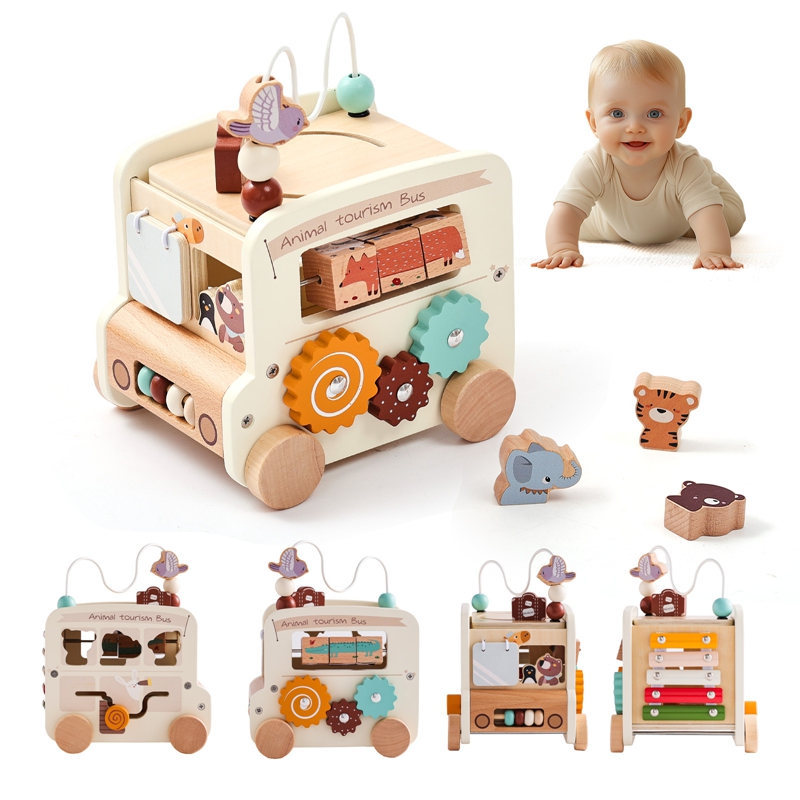 Montessori Wooden Children Toy - Kids Educational Box avaliação e preço