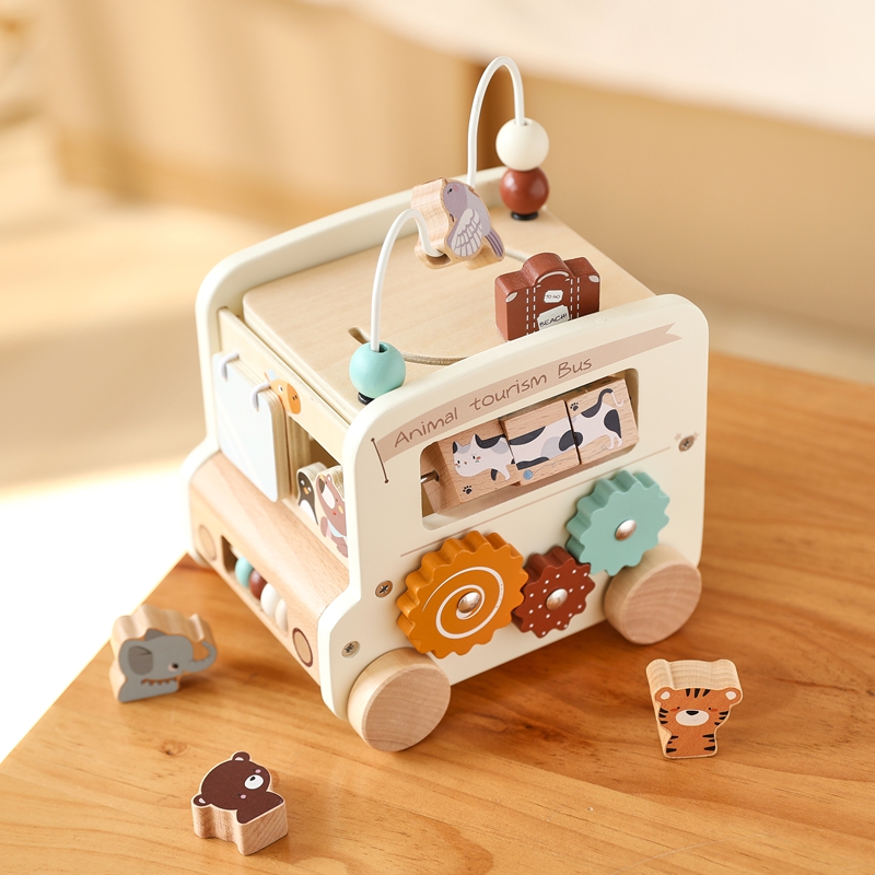 Montessori Wooden Children Toy - Kids Educational Box avaliação e preço