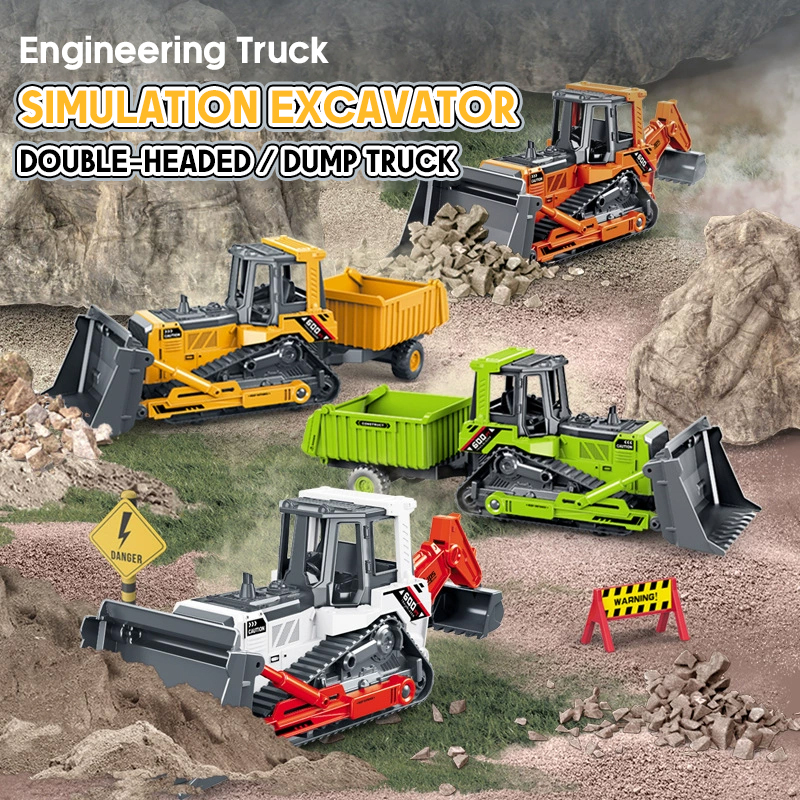Engineering Vehicle Model Doub - Kids Education Toy avaliação e preço