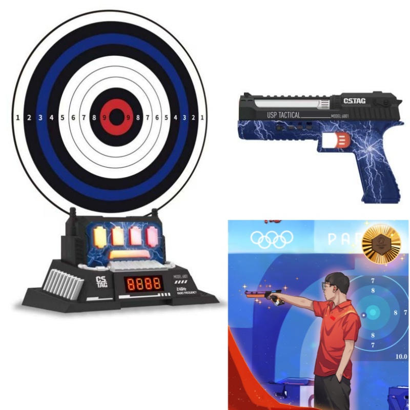 CSTAG AI Target Shooting Compe - Kids Education Toy avaliação e preço