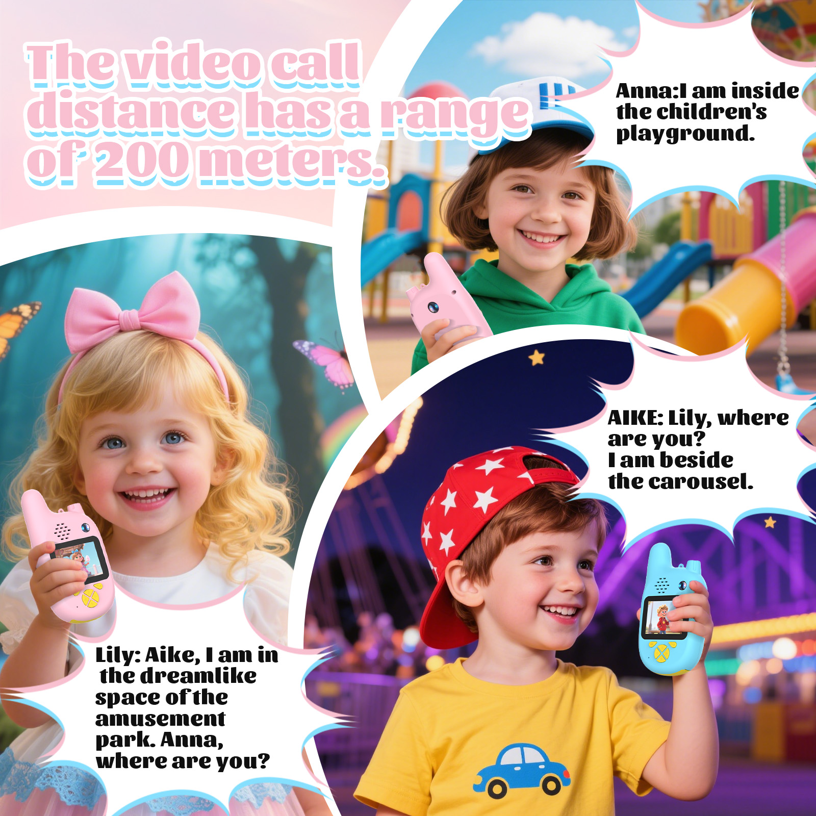 Children's Video Walkie Talkie - Kids Definition Of Education avaliação e preço