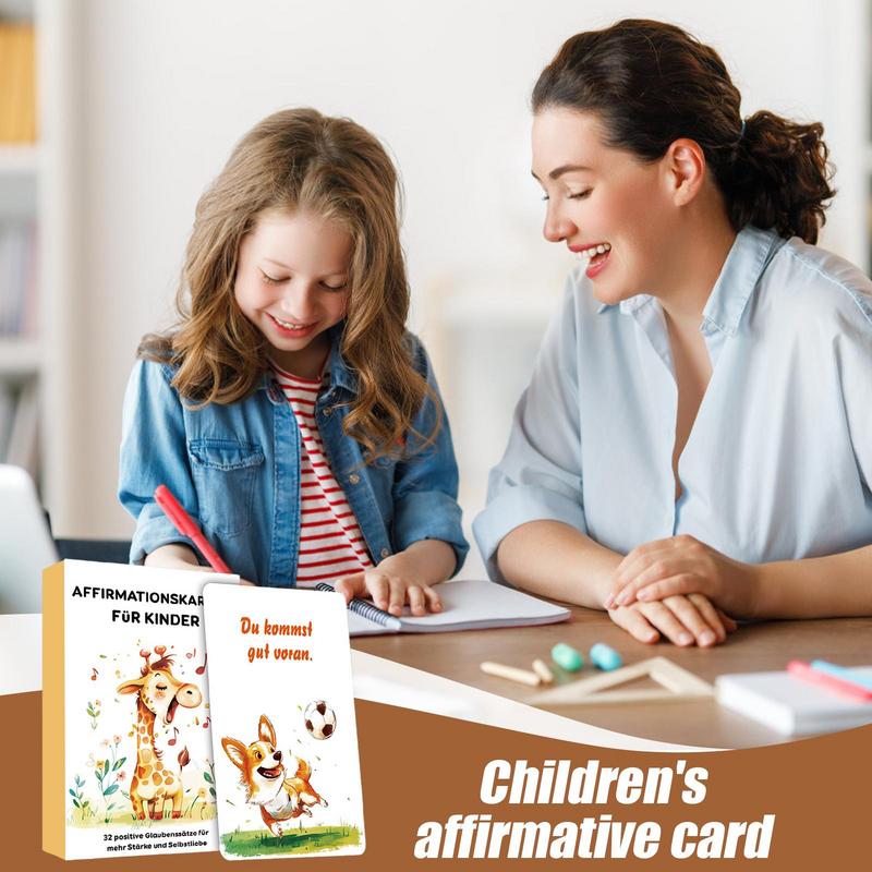 Empowering Cards For Kids 32 G - Kids Education Quotes avaliação e preço