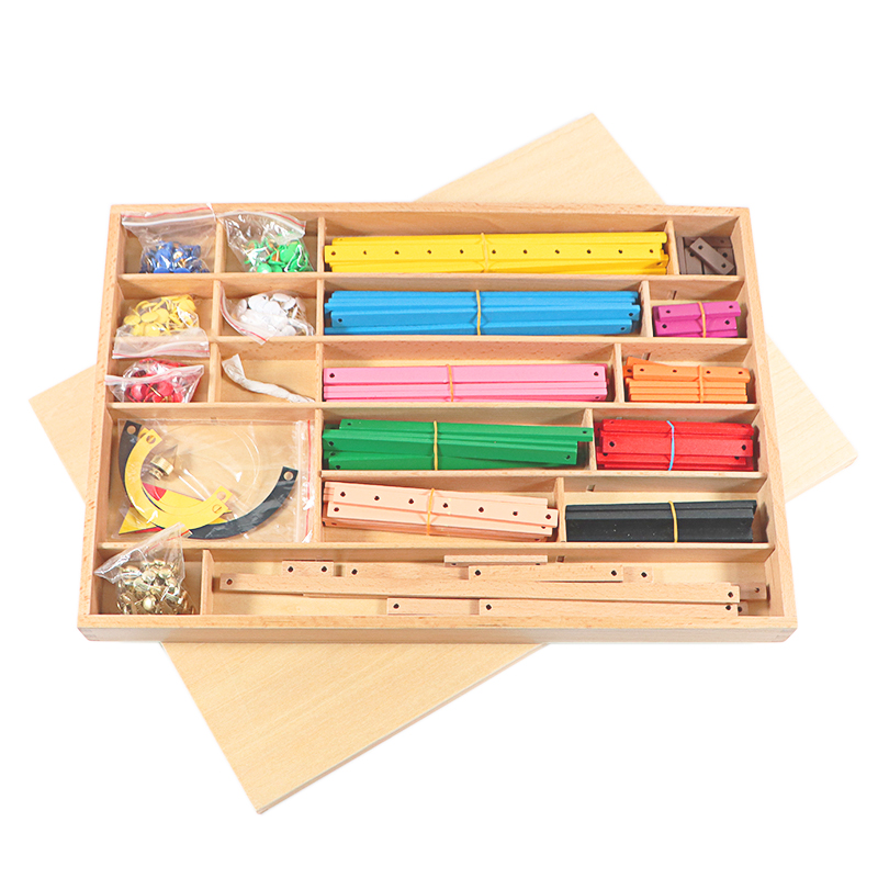 Montessori Geometric Sticks Bo - Kids Educational Box avaliação e preço