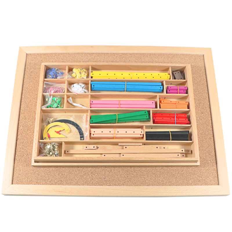 Montessori Geometric Sticks Bo - Kids Educational Box avaliação e preço