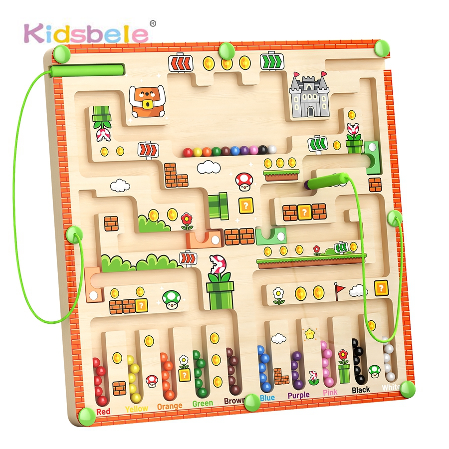 Montessori Maze Board Game Num - Kids Educational Box avaliação e preço