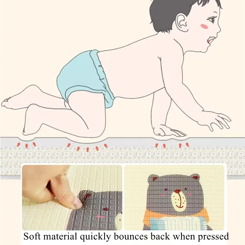 Baby Play Mat Thicken 1/0.5cm  - Kids Education Bd avaliação e preço
