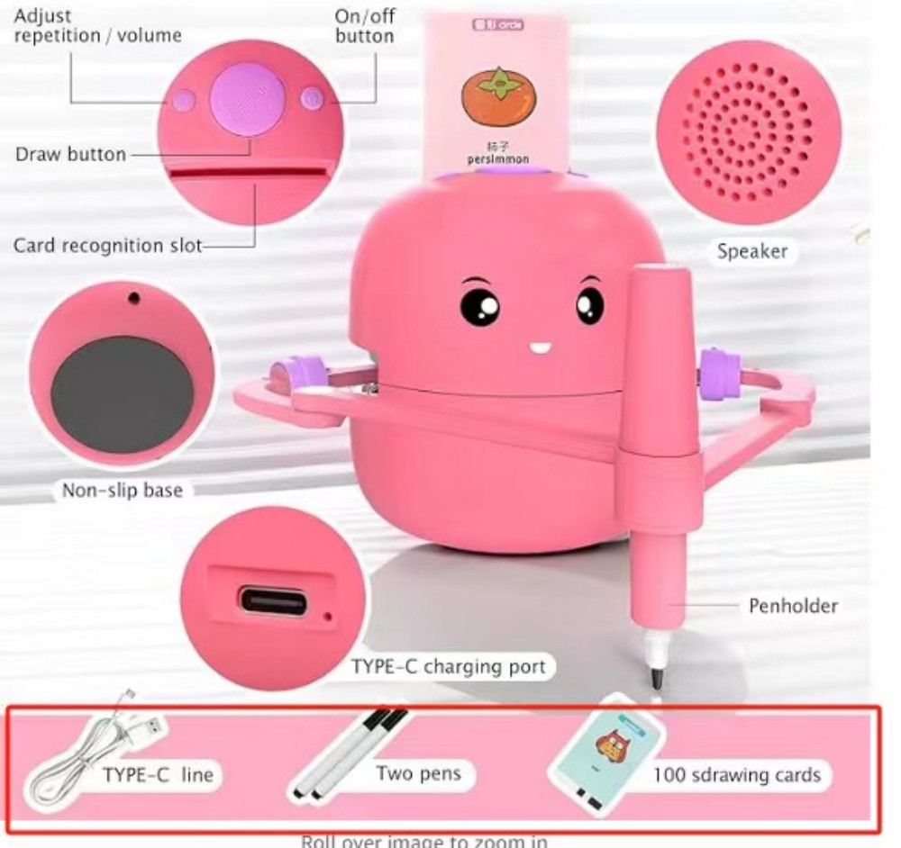 Drawing Robot for Kids Interac - Kids Education Toy avaliação e preço