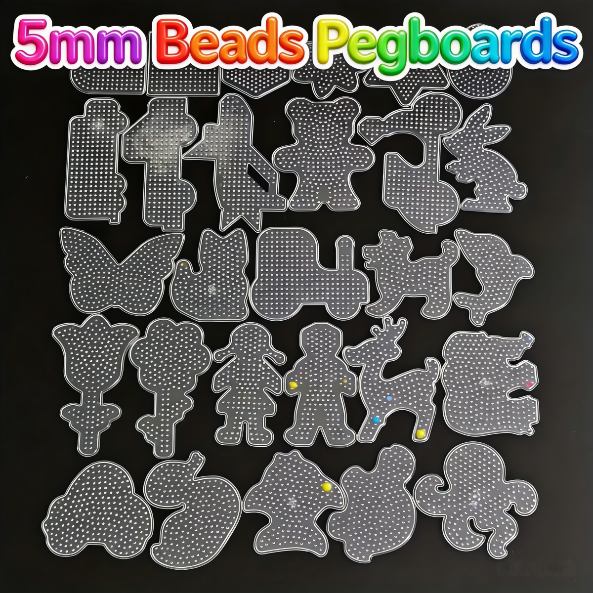 5mm Hama Beads Toy DIY Beads T - Kids Education Template avaliação e preço