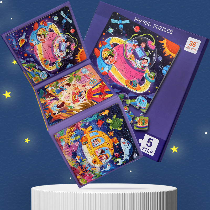 Kids Magnetic Wooden Puzzle Ca - Kids Educational Box avaliação e preço