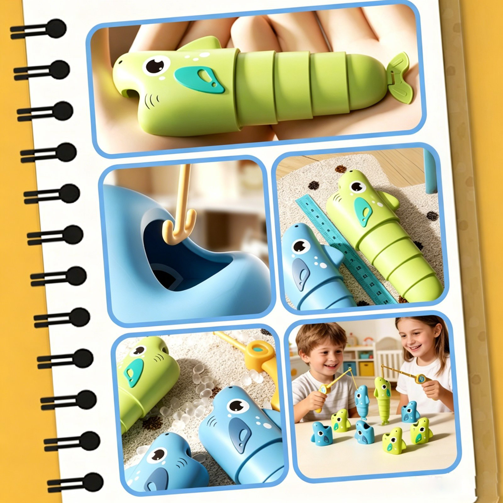 Portable Fishing Toy for Kids  - Kids Education Reels avaliação e preço