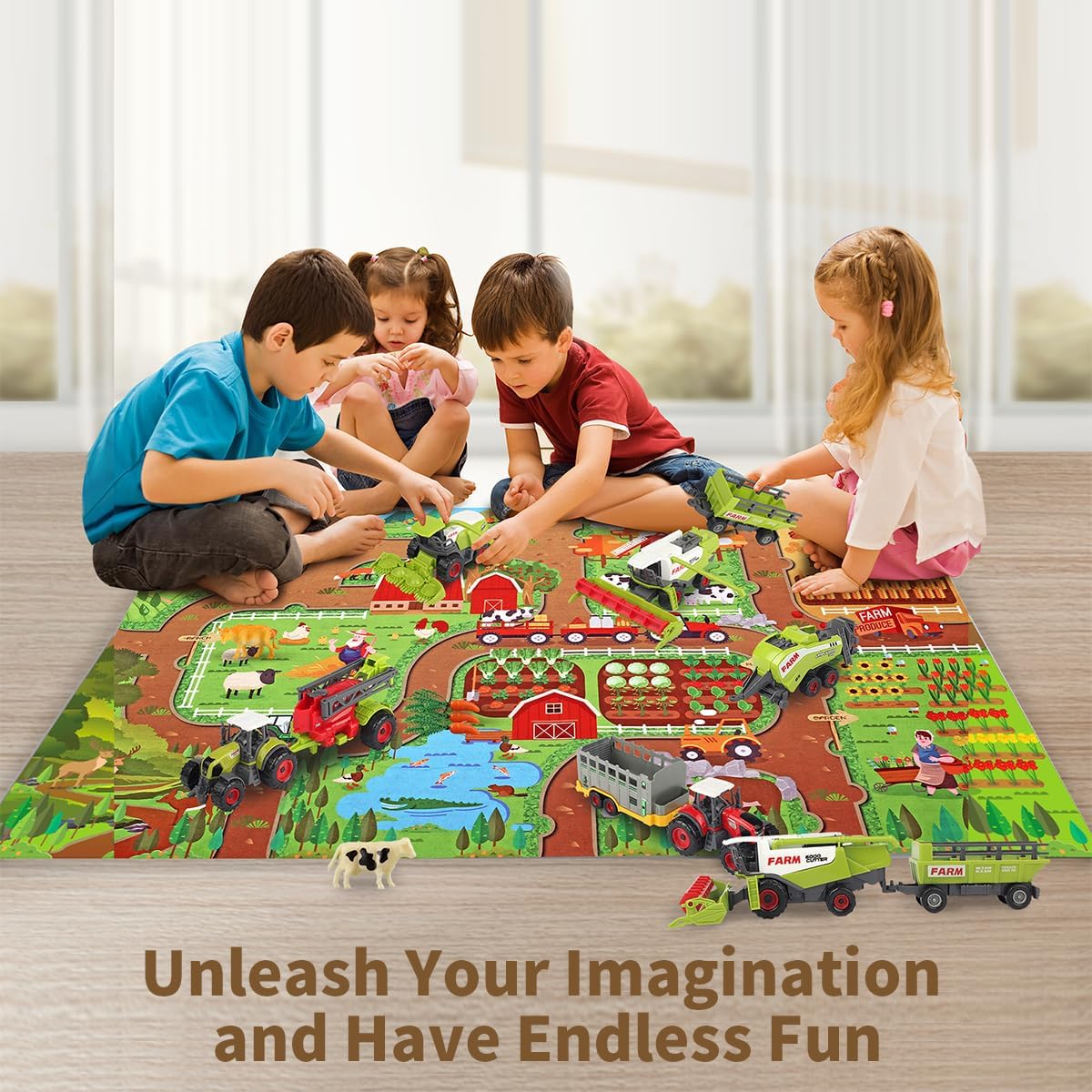 Kids Dream Mat Happy Farm Acti - Kids Education Toy avaliação e preço