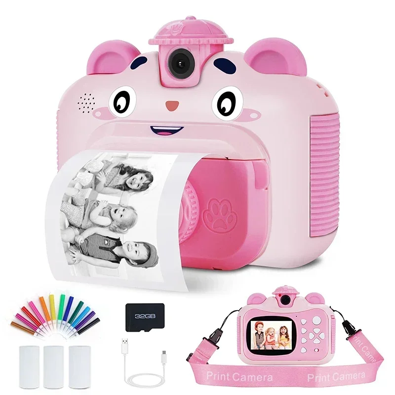New Instant Print Camera with  - Kids Education News avaliação e preço