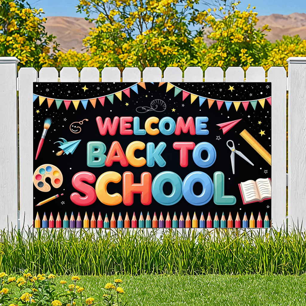 Back To School Banner Educatio - Kids Education Banner avaliação e preço