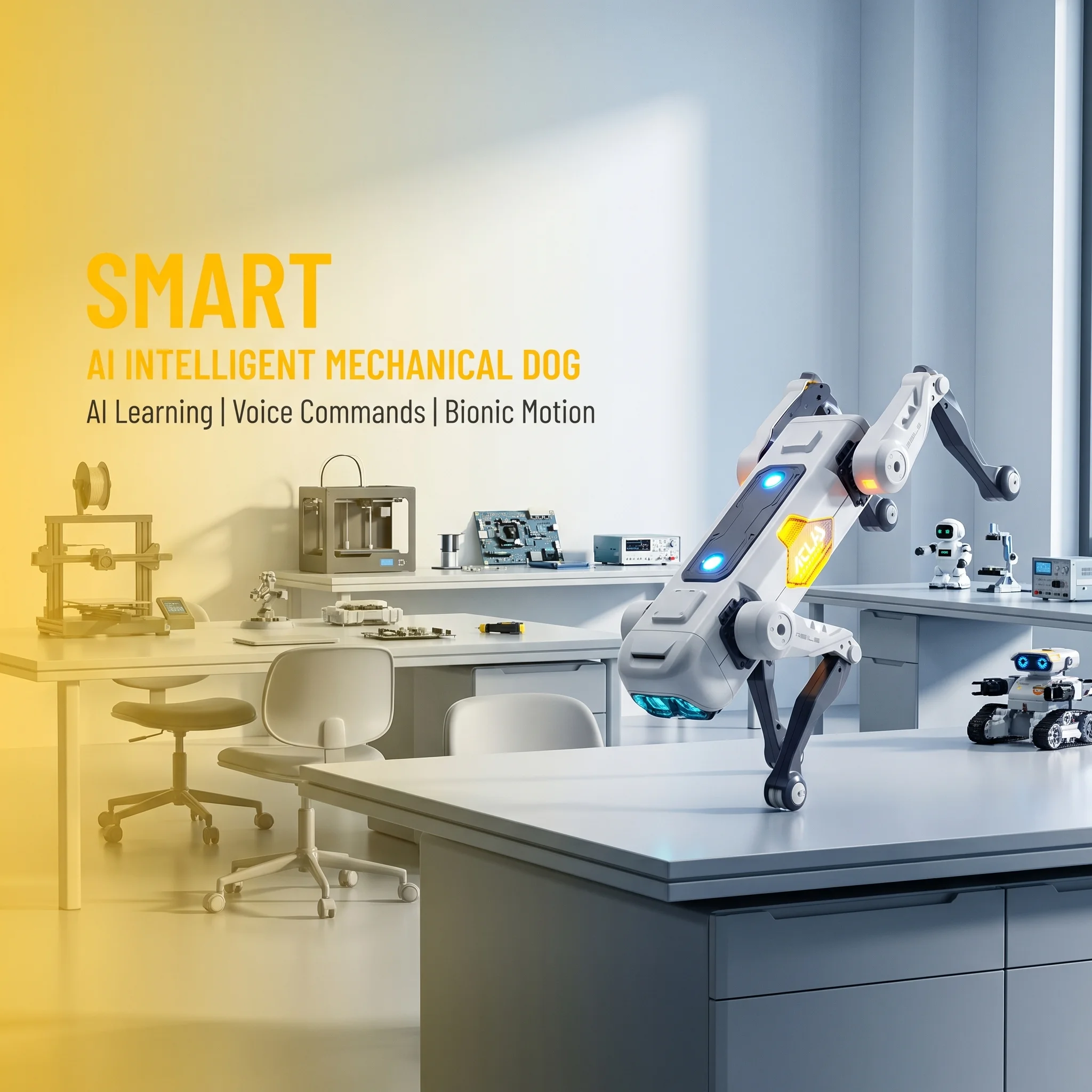 AI Smart Robot Dog, Voice & AP - Kids Education Toy avaliação e preço