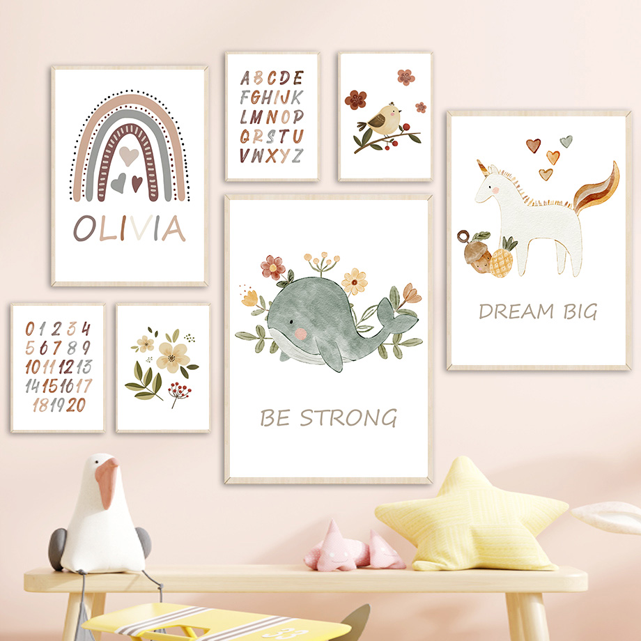 Boho Nursery Wall Art Educatio - Kids Education Quotes avaliação e preço