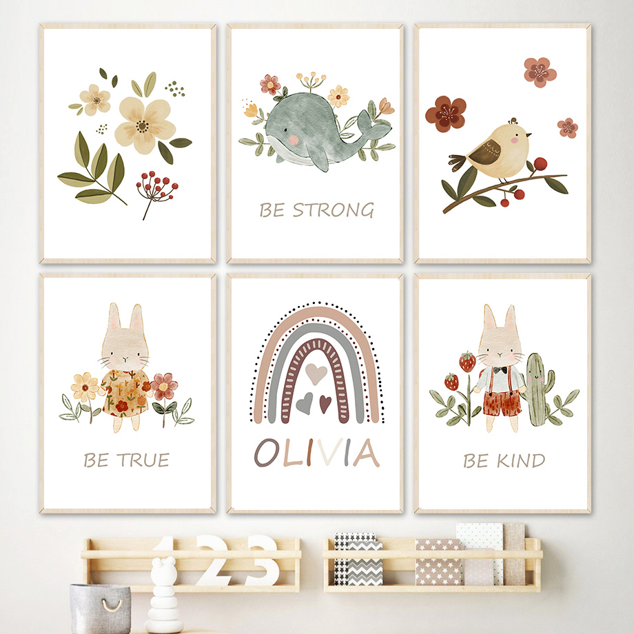 Boho Nursery Wall Art Educatio - Kids Education Quotes avaliação e preço