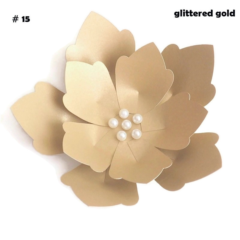 DIY HandCraft 3D Paper Flowers - Kids Education Template avaliação e preço