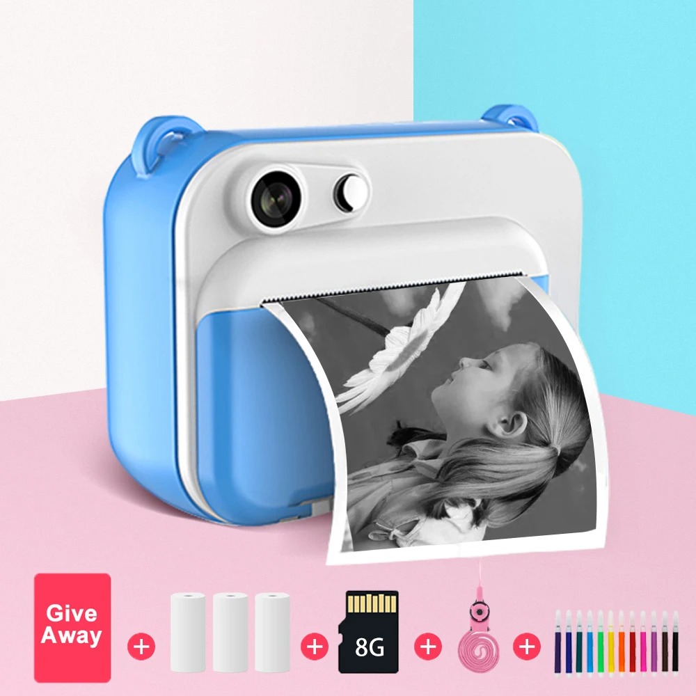 Children's Camera With Print K - Kids Education News avaliação e preço