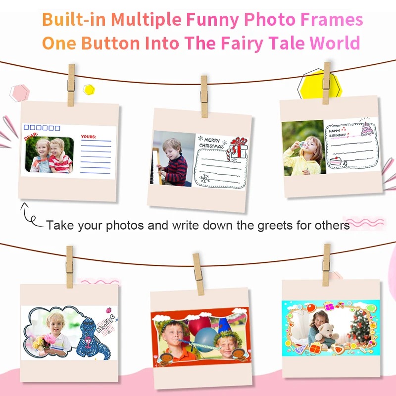 Children's Camera With Print K - Kids Education News avaliação e preço
