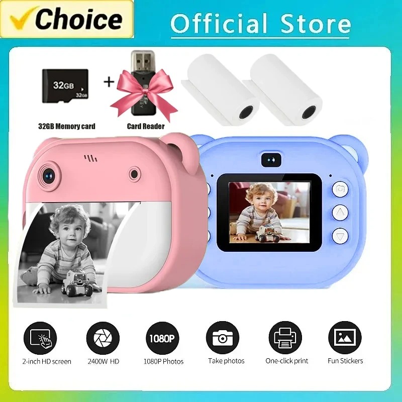 Children Digital Camera Instan - Kids Education News avaliação e preço